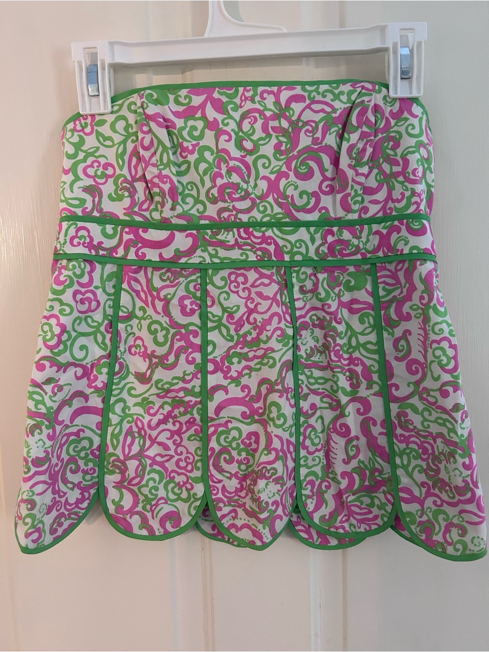 Lilly Pulitzer Strapless Bustier Top